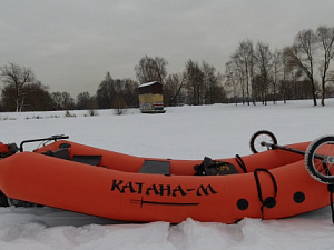 Надувные мотосани «Катана-М» – безопасное самоходное средство передвижения по льду