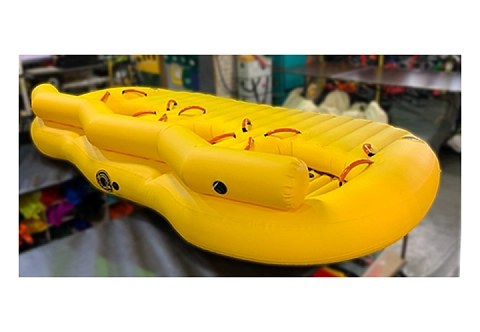 Тройная надувная буксируемая ватрушка из ПВХ