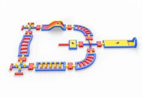 Надувной развлекательный комплекс аквапарк «Малютка»