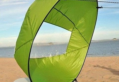 Съемный складной парус для каяка/байдарки