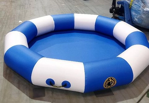 Большой круглый надувной бассейн с надувным бортом «Макси» для детей, взрослых