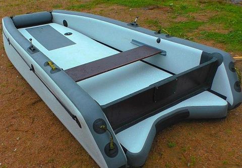 &quot;ДЖОНБОТ AIR&quot; - инновационная надувная моторная лодка ПВХ из AirDeck Drop Stitch с надувным дном НДВД