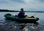 Фотография "ФИШКАЯК EVO" - надувная рыболовная байдарка из ПВХ или ТПУ для рыбалки из ПВХ (PVC) ТаймТриал