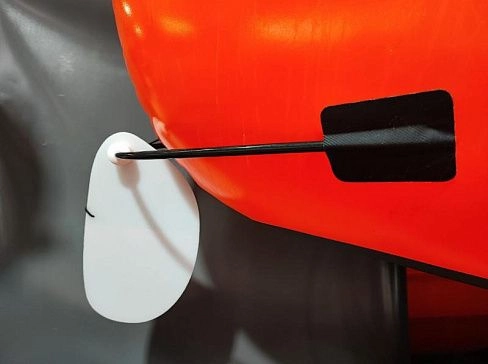 Курсовой стабилизатор на надувную байдарку, пакрафт. Съемный и регулируемый