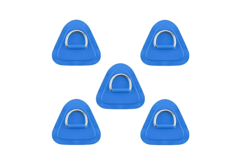 Кольцо треугольное металлическое (для крепления, коленных упоров, рюкзаков и т.д)