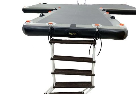 Причал надувной (понтон, пирс, пристань) Т-образный из AirDeck