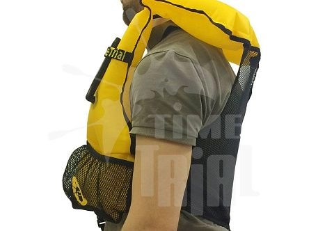 Жилет страховочный, надувной, ТТ из ТПУ для лодки