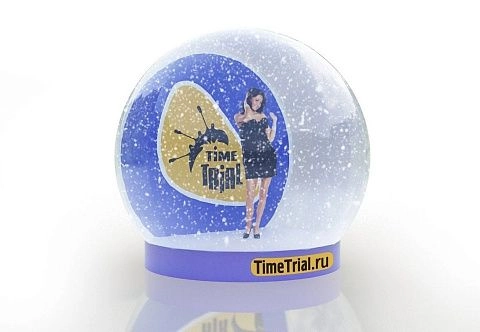 Прозрачная полусфера – Фотозона Snow Globe