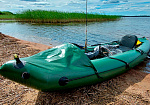 "ФИШКАЯК EVO" - надувная рыболовная байдарка из ПВХ или ТПУ для рыбалки из ПВХ или ТПУ ТаймТриал