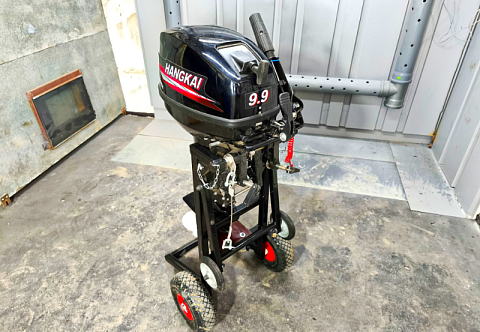 Тележка для лодочного мотора универсальная 9,8-30