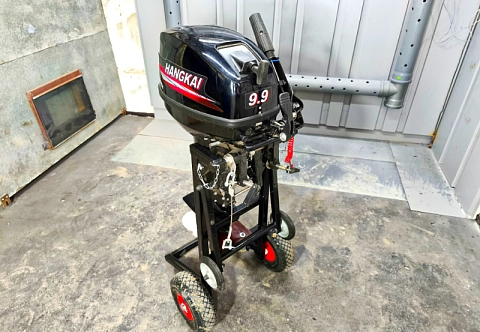 Тележка для лодочного мотора универсальная 9,8-30