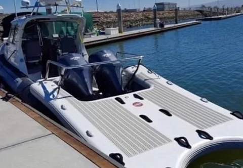 Надувная платформа для катера