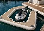 Фотография Надувной причал (понтон, пирс, пристань) из AirDeck (воздушная палуба) для гидроцикла, швертбота из ткань AirDeck ПВХ (воздушная палуба) ТаймТриал