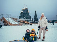 Фотография "ЭСКИМОС" - надувные бескамерные зимние санки из Airdeck катания с горки из AIRDECK (DWF) ТаймТриал