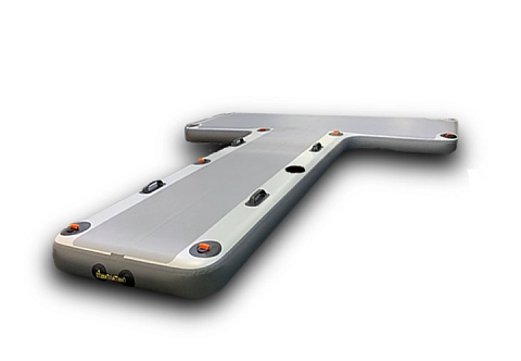 Причал надувной (понтон, пирс, пристань) Т-образный из AirDeck Drop Stitch