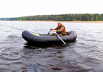 "ЛЭ-3ТТ" - гребная универсальная надувная лодка из ТПУ с надувным дном НДНД из ТПУ ТаймТриал
