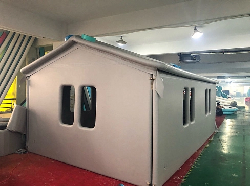 Надувной модуль, палатка, дом из AirDeck (воздушная палуба)