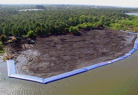 Мобильные водоналивные рукавные противопаводковые дамбы ВРД от наводнений, потопов