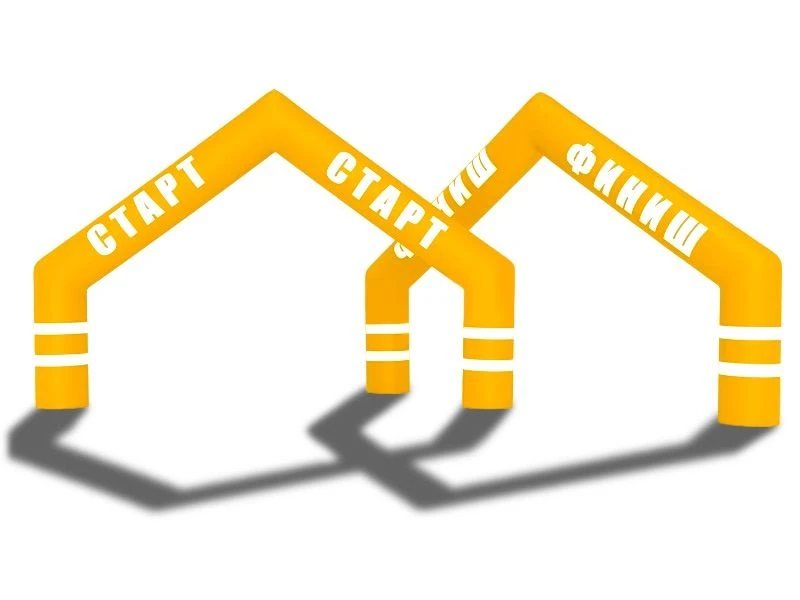 Купить Арка Треугольная \"Старт, Финиш\" - надувная герметичная без ...