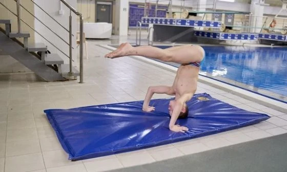 pvc fitness mat